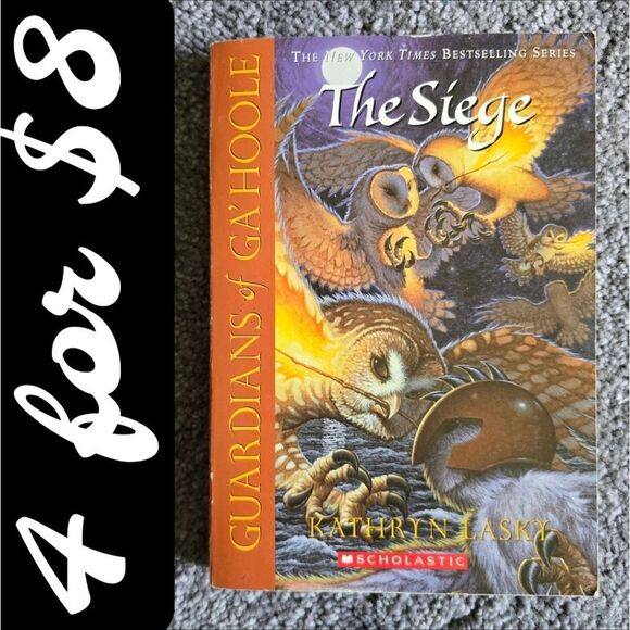 The Siege Guardians of Ga'Hoole Book Kids Teen Young Adult Summer Read - Picture 1 of 3